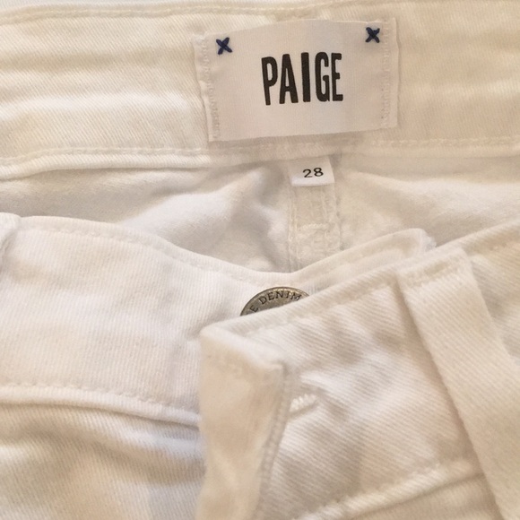 Paige White Capri-skinny - Picture 1 of 3